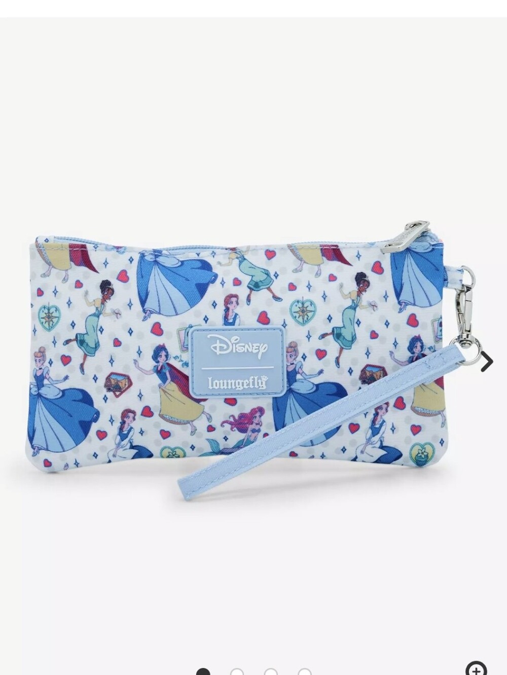 Loungefly Disney Princess Manga Allover Print Wristlet